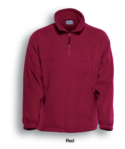 Bocini Unisex 1/2 Zip Polar Fleece (BOCCJ3019)