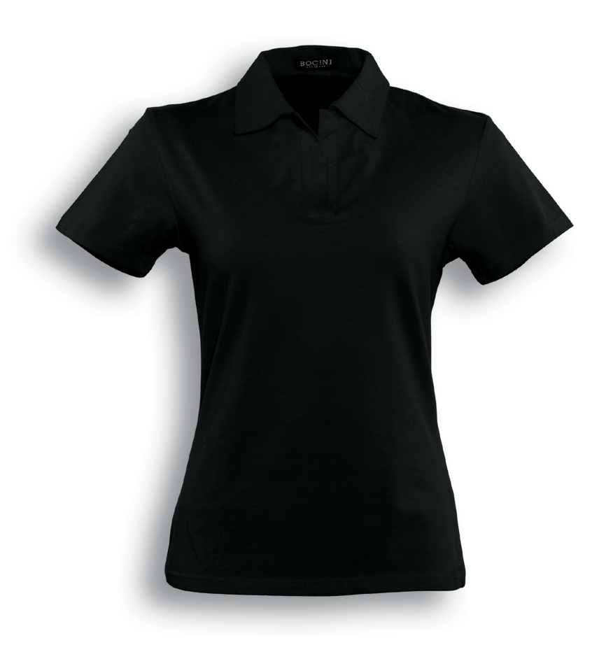 Bocini Ladies Cotton Spandex Polo Short Sleeve (BOCCP0436)