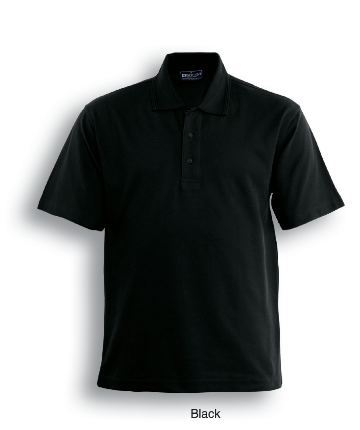 Bocini Unisex Cotton Jersey Polo Short Sleeve (BOCCP0439)