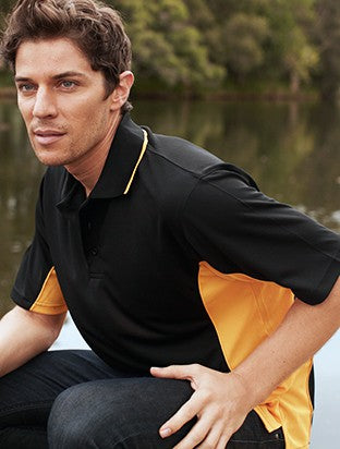Bocini Breezeway Panel Polo Short Sleeve (BOCCP0528)