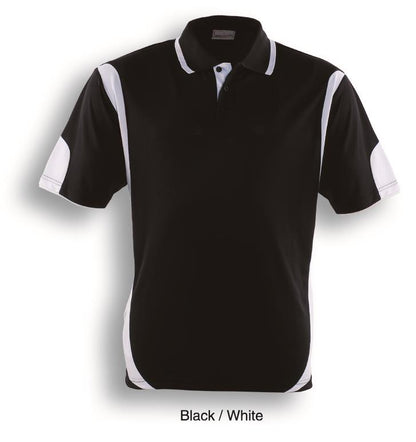 Bocini Unisex Breezeway Contrast Polo Short Sleeve (BOCCP0532)
