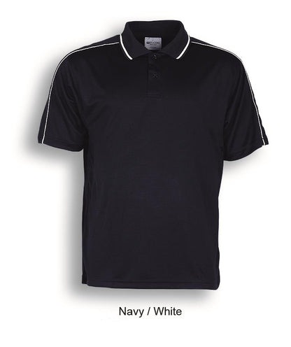 Bocini Ladies Breezeway Striped Polo Short Sleeve (BOCCP0674)