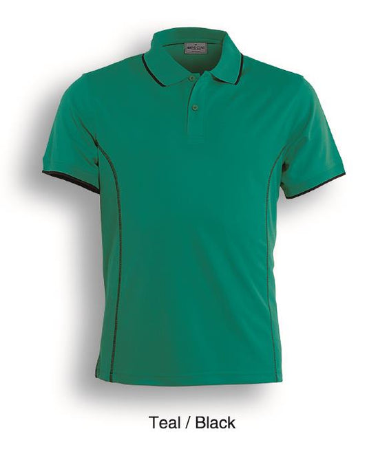 Bocini Stitch Feature Essentials Polo Short Sleeve (Additional Colours) (BOCCP0910)