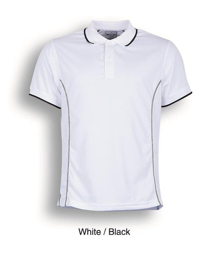 Bocini Stitch Feature Essentials Polo Short Sleeve (Additional Colours) (BOCCP0910)