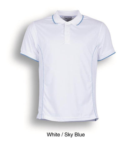 Bocini Stitch Feature Essentials Polo Short Sleeve (Additional Colours) (BOCCP0910)