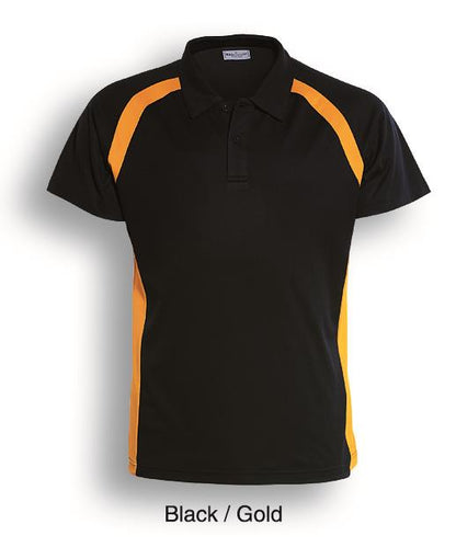 Bocini Team Essentials Contrast Panel Polo Short Sleeve (BOCCP0919)