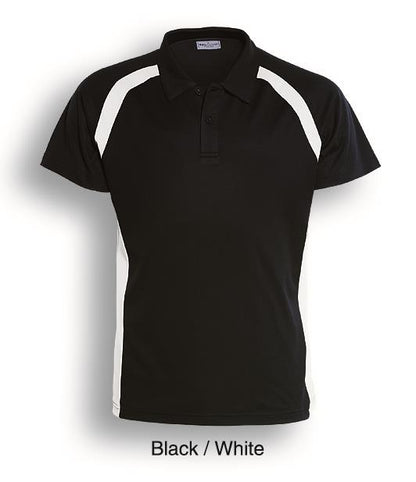 Bocini Team Essentials Contrast Panel Polo Short Sleeve (BOCCP0919)