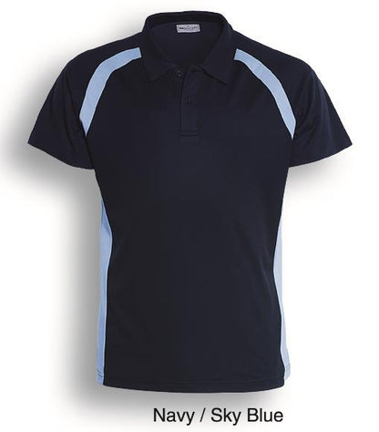 Bocini Team Essentials Contrast Panel Polo Short Sleeve (BOCCP0919)