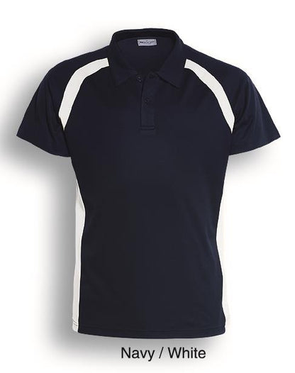 Bocini Team Essentials Contrast Panel Polo Short Sleeve (BOCCP0919)