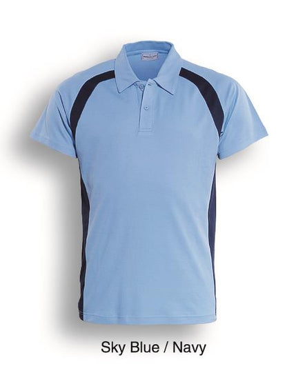 Bocini Team Essentials Contrast Panel Polo Short Sleeve (BOCCP0919)