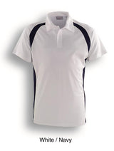 Bocini Team Essentials Contrast Panel Polo Short Sleeve (Additional Colours) (BOCCP0919)