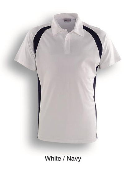 Bocini Ladies Team Essentials Contrast Panel Polo Short Sleeve (Additional Colours)(BOCCP0929)