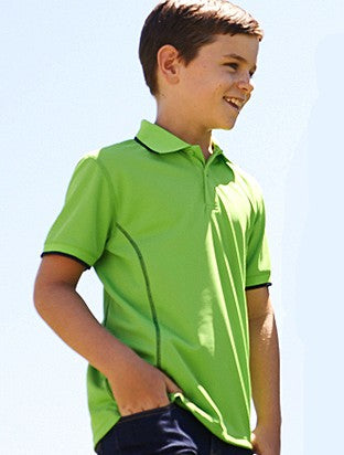 Bocini Kids Stitch Feature Essentials Polo Short Sleeve (BOCCP0930)