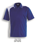 Bocini Unisex Asymmetrical Polo Short Sleeve (BOCCP1070)