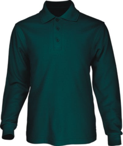 Bocini Unisex Basic Polo Long Sleeve (BOCCP1401)
