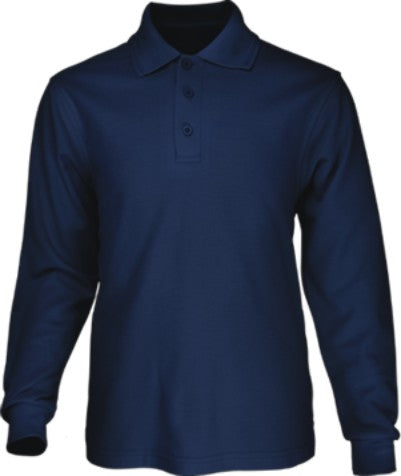 Bocini Unisex Basic Polo Long Sleeve (BOCCP1401)