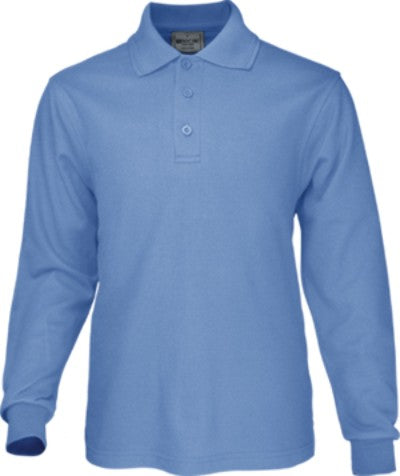 Bocini Unisex Basic Polo Long Sleeve (BOCCP1401)