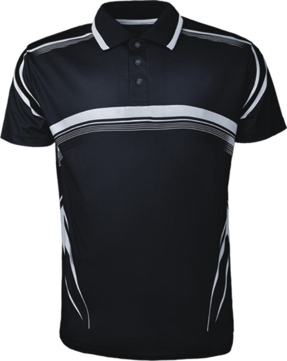 Bocini Unisex Sublimated Gradated Polo Short Sleeve (BOCCP1447)