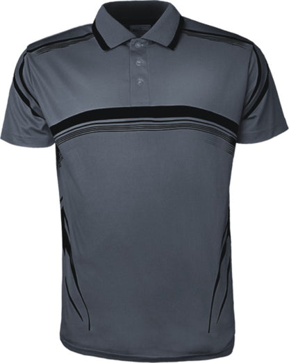 Bocini Unisex Sublimated Gradated Polo Short Sleeve (BOCCP1447)