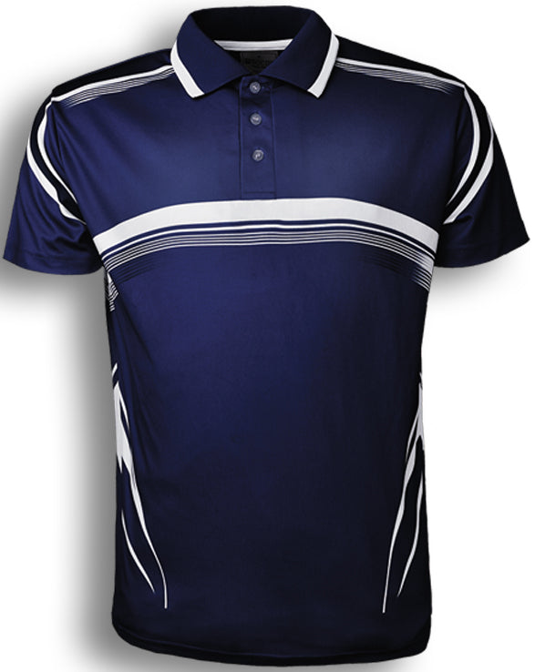 Bocini Unisex Sublimated Gradated Polo Short Sleeve (BOCCP1447)