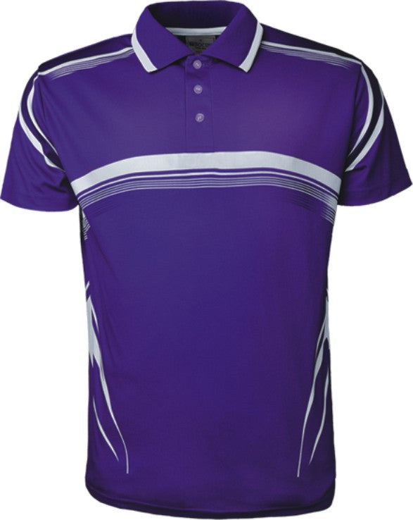 Bocini Unisex Sublimated Gradated Polo Short Sleeve (BOCCP1447)