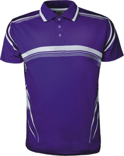 Bocini Unisex Sublimated Gradated Polo Short Sleeve (BOCCP1447)