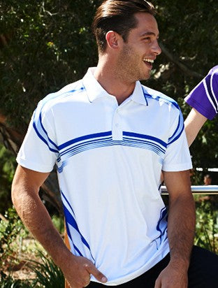 Bocini Unisex Sublimated Gradated Polo Short Sleeve (BOCCP1447)
