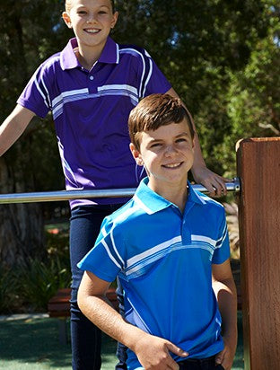 Bocini Kids Sublimated Gradated Polo Short Sleeve (BOCCP1469)