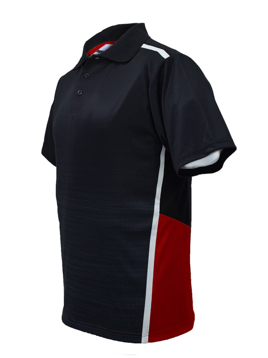 Bocini Unisex Sublimated Panel Polo Short Sleeve (BOCCP1505)