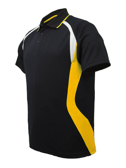 Bocini Unisex Sports Panel Polo Short Sleeve (BOCCP1528)