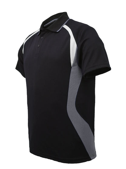 Bocini Unisex Sports Panel Polo Short Sleeve (BOCCP1528)