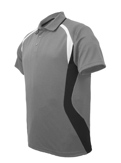 Bocini Unisex Sports Panel Polo Short Sleeve (BOCCP1528)