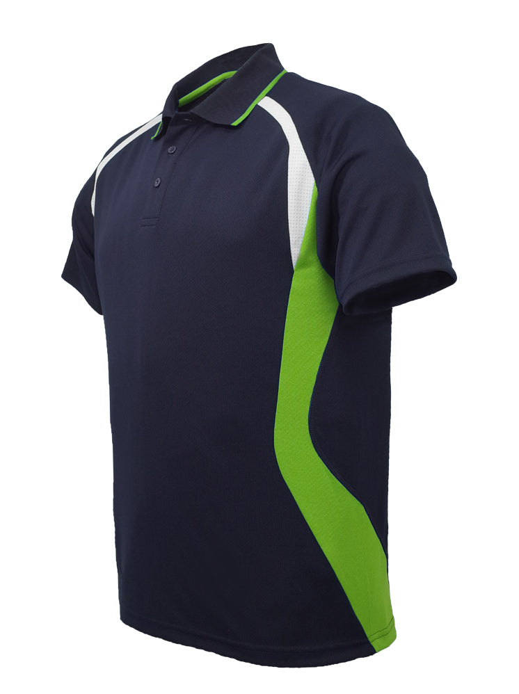 Bocini Unisex Sports Panel Polo Short Sleeve (BOCCP1528)