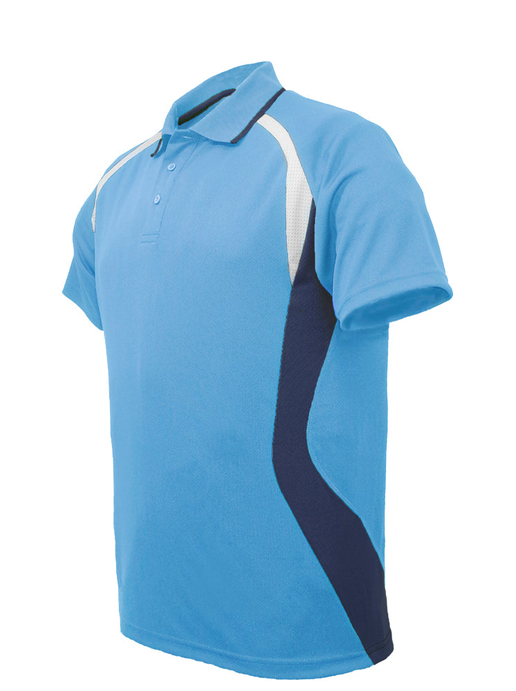 Bocini Unisex Sports Panel Polo Short Sleeve (BOCCP1528)