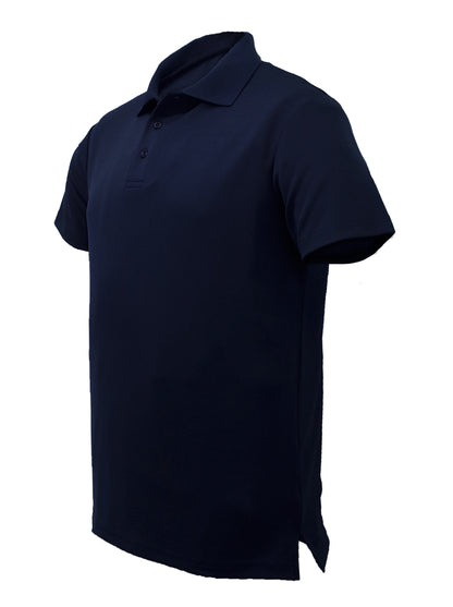 Bocini Unisex Plain Cotton Polo Short Sleeve (BOCCP1549)