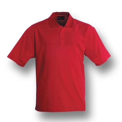 Bocini Unisex Plain Colour Poly Face Cotton Backing Polo Short Sleeve (BOCCP1601)