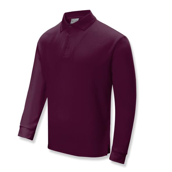 Bocini Unisex Sun Smart Polo Long Sleeve (BOCCP1632)