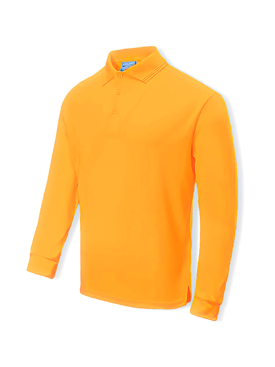 Bocini Unisex Sun Smart Polo Long Sleeve (BOCCP1632)