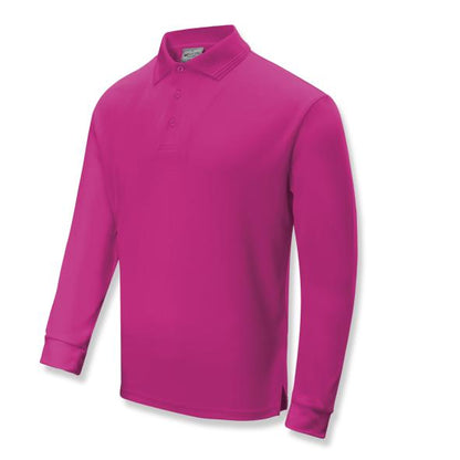 Bocini Unisex Sun Smart Polo Long Sleeve (BOCCP1632)