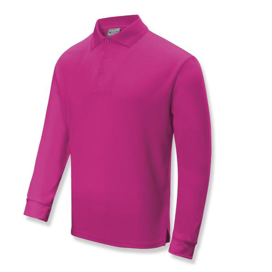 Bocini Unisex Sun Smart Polo Long Sleeve (BOCCP1632)