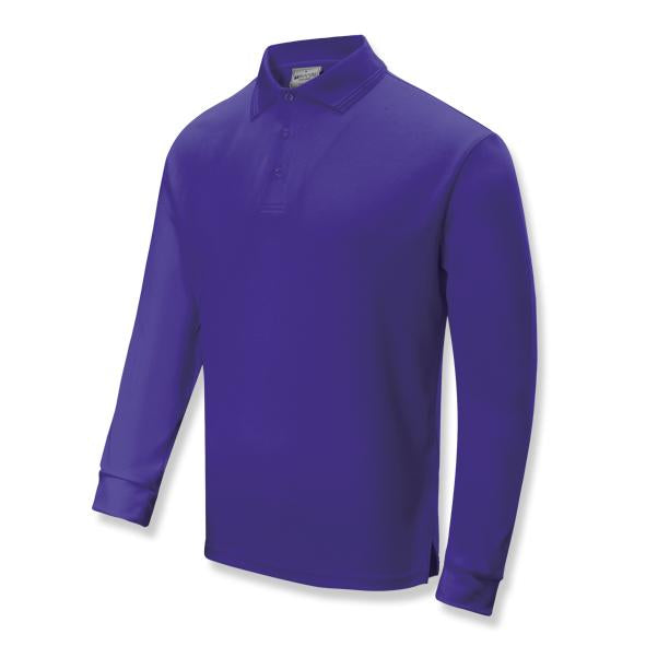 Bocini Unisex Sun Smart Polo Long Sleeve (BOCCP1632)
