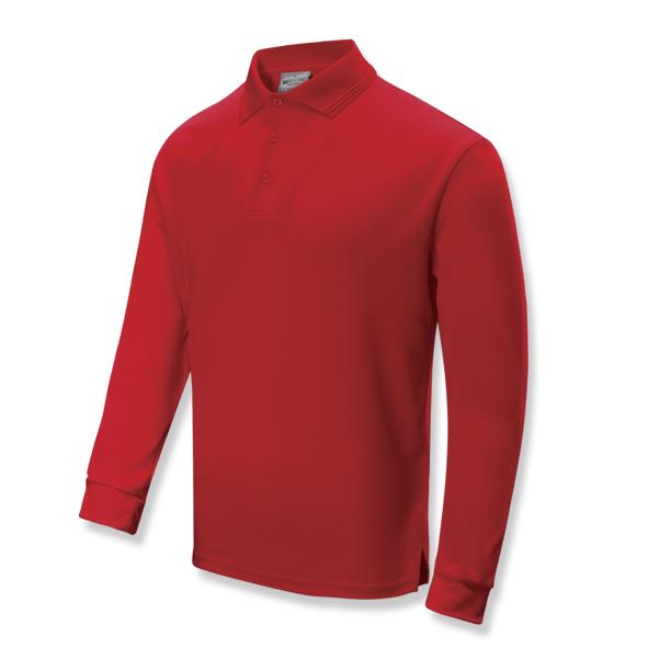Bocini Unisex Sun Smart Polo Long Sleeve (BOCCP1632)