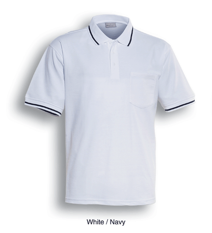 Bocini Unisex Pocket Polo Short Sleeve (BOCCP3015)
