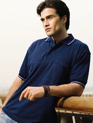 Bocini Unisex Pocket Polo Short Sleeve (BOCCP3015)