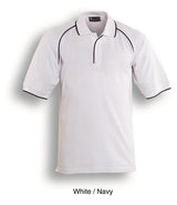 Bocini Unisex Raglan Polo Short Sleeve (BOCCP3046)