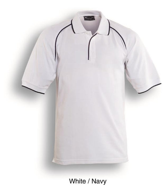 Bocini Unisex Raglan Polo Short Sleeve (BOCCP3046)
