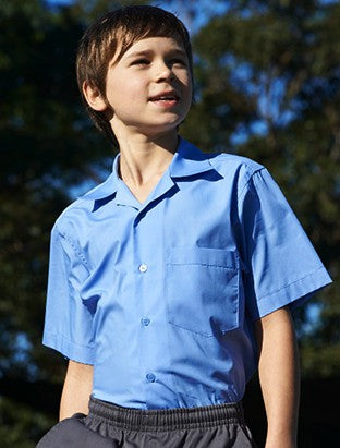 Bocini Boys School Shirt Short Sleeve (BOCCS1307)