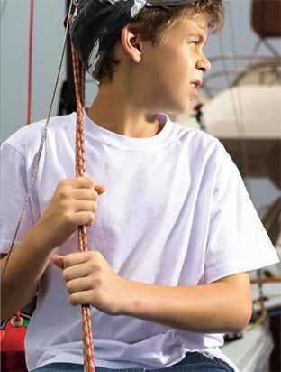 Bocini Kids Plain Cotton Tee Short Sleeve (BOCCT0300)