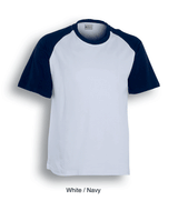 Bocini Unisex Raglan Tee Short Sleeve (BOCCT0332)