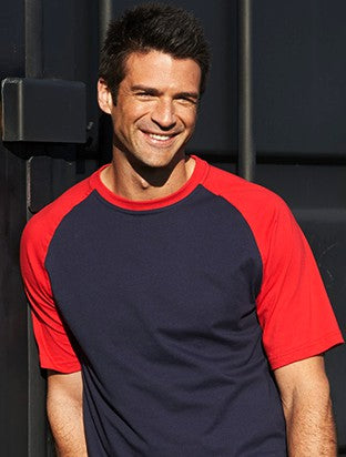 Bocini Unisex Raglan Tee Short Sleeve (BOCCT0332)